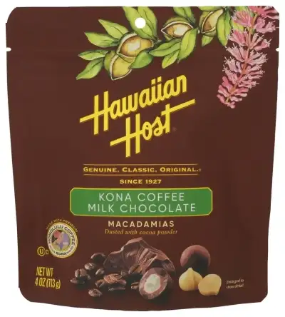 Hawaiian Host Macadamias Kona Mlk Choc