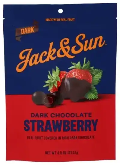 Jack And Sun Eb Bites Strwbrry Dark Choc