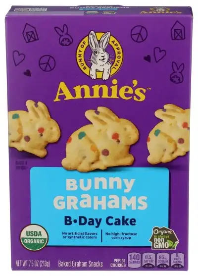Annies Homegrown Graham Crkr Sncks Bday Ck