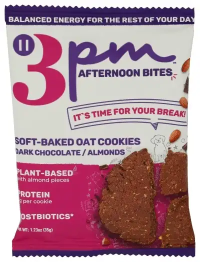 3Pm Afternoon Bites Cookie Alm Drk Chocolate