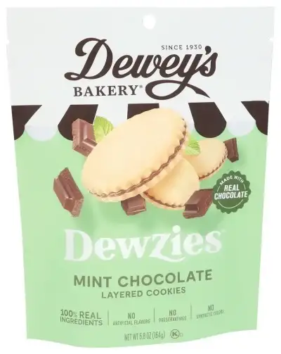 Deweys Cookie Dewzies Mint Choc