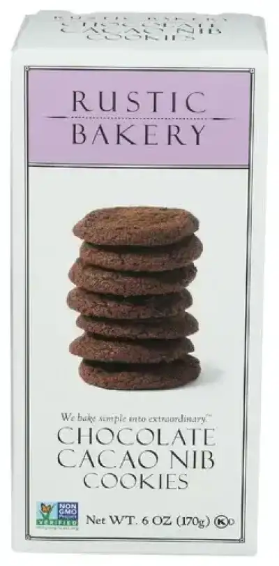 Rustic Bakery Cookies Choc Cacao Nib