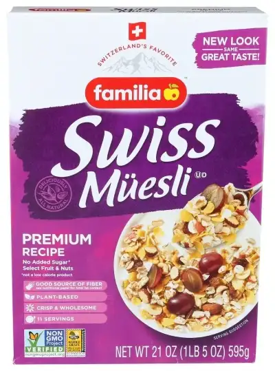 Familia Cereal Swiss Muesli Nosgr Nat