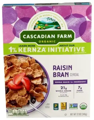 Cascadian Farm Cereal Raisin Bran