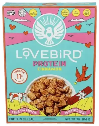 Lovebird Cereal Protein Cnnamon