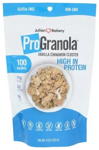 Julian Bakery Granola Van Cinna Clustr