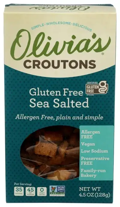 Olivias Croutons Croutons Sea Salt