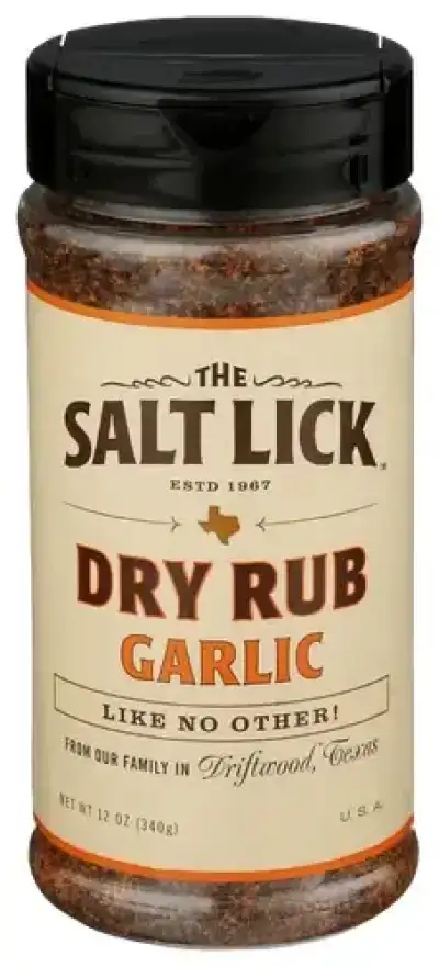 Salt Lick Rub Dry Garlic