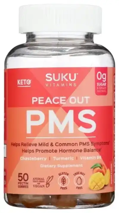 Suku Vitamins Womens Pms Peace Gummy