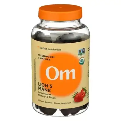 Om Mushrooms Lions Mane Gummies