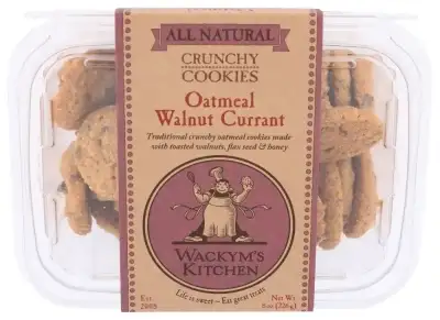 Wackyms Kitchen Cookies Oatmeal Walnut