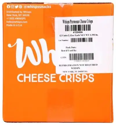 Whisps Cheese Whisps Parmesan