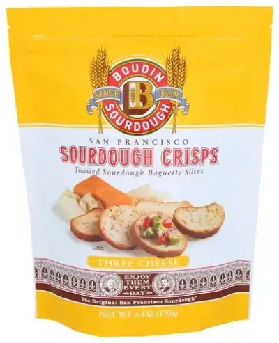 Boudin Sourdough Crisps Three Cheese