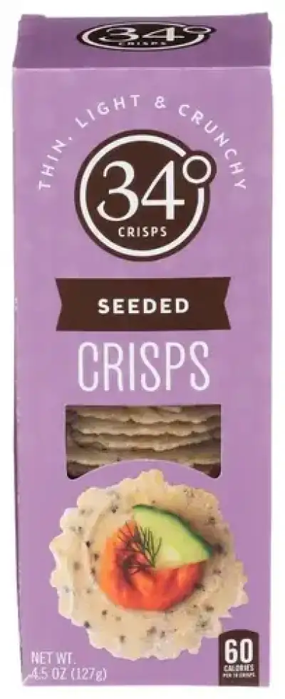 34 Degrees Crisps Seeded