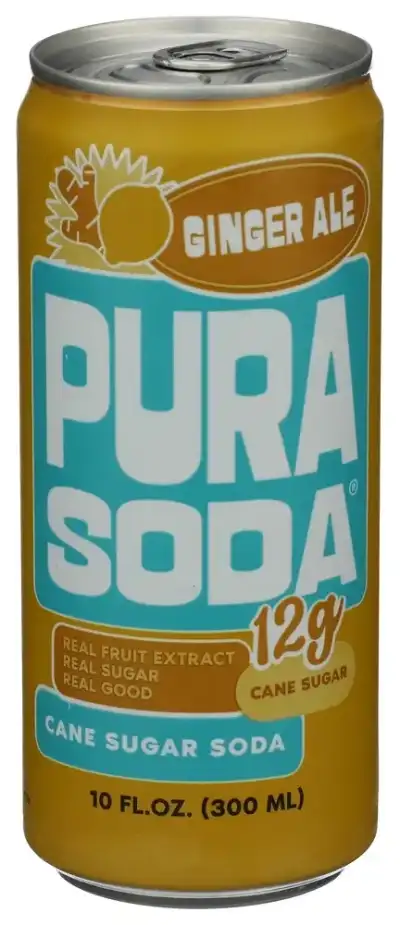 Pura Soda Soda Ginger Ale