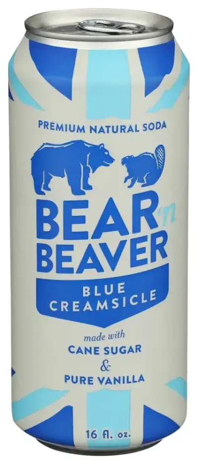 Bear N Beaver Premium Nat Soda Blue Creamsicle