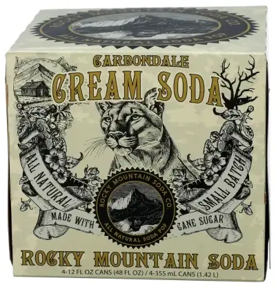 Rocky Mountain Soda Soda Carbndl Crm Can 4Pk