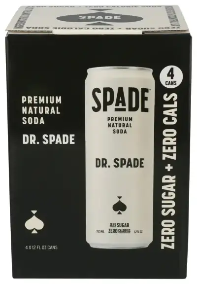 Spade Soda Dr Spade 4Pk
