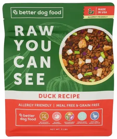 A Better Treat Dog Food Allergy Duck