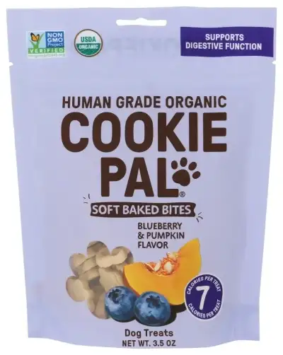 Cookie Pal Dog Trt Soft Bite Pumpkn