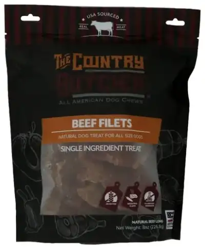 The Country Butcher Dog Chew Bf Lung Filet