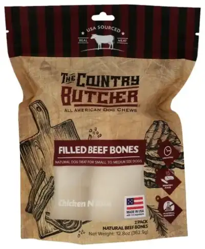 The Country Butcher Dog Bone Ch N Rice 4In