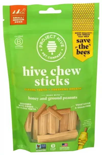 Project Hive Pet Company Chew Dental Stick Small