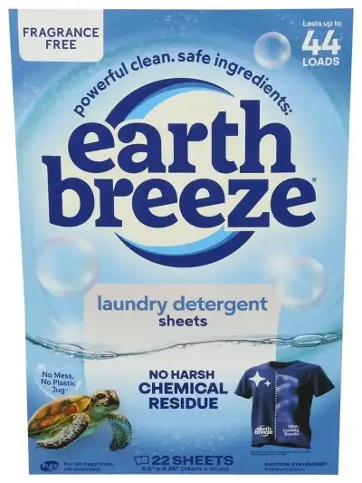 Earth Breeze Detergnt Sheet Frfr 44Ld