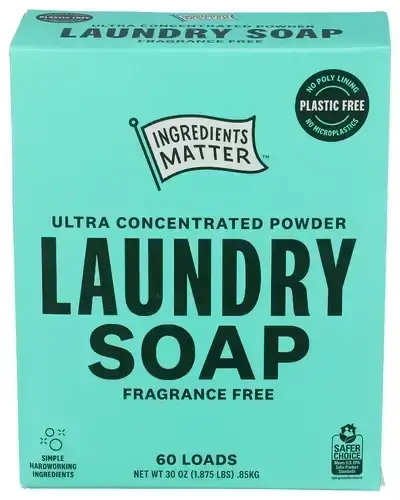 Ingredients Matter Laundry Pwdr Frgrnc Free