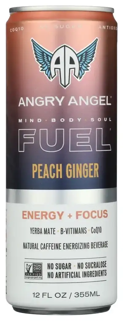Angry Angel Drink Enrgy Peach Ginger