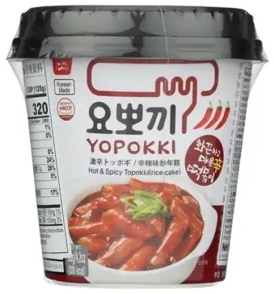 Yopokki Ramen Topokki Hot N Spicy Cup