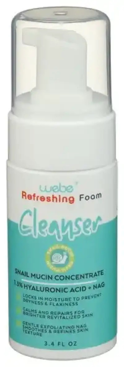 Webe Naturals Cleanser Foam Refreshing
