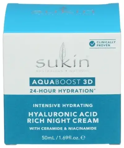 Sukin Cream Night Aquaboost