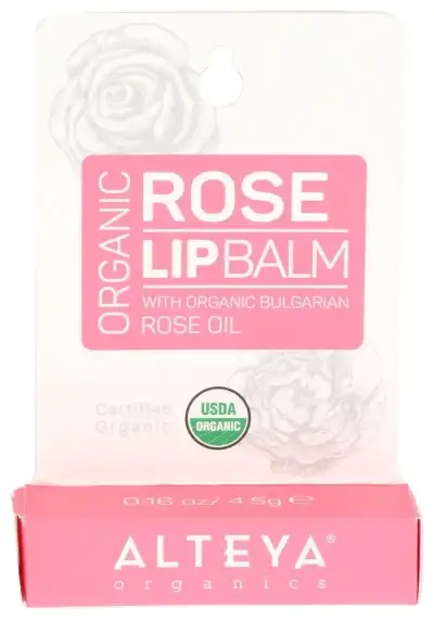 Alteya Organics Lip Balm Rose
