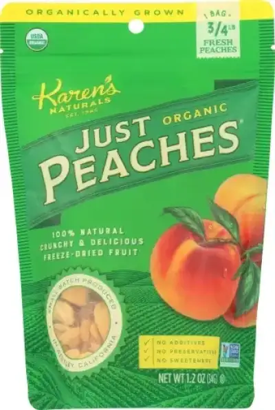 Just Tomatoes Fruit Drd Peaches