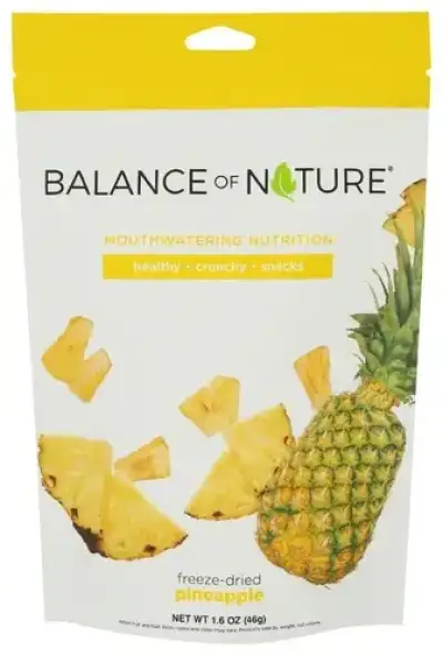 Balance Of Nature Pineapple Freeze Dried