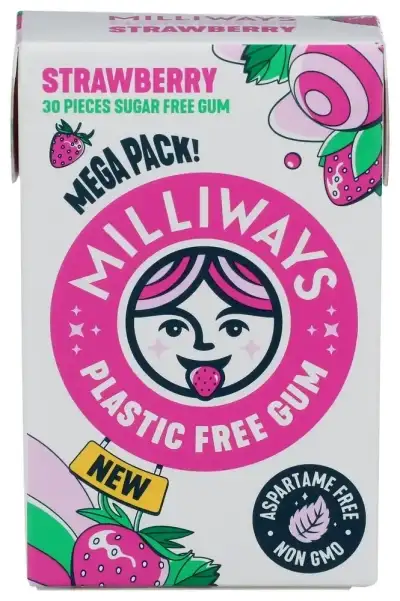 Milliways Gum Strawberry Megapack