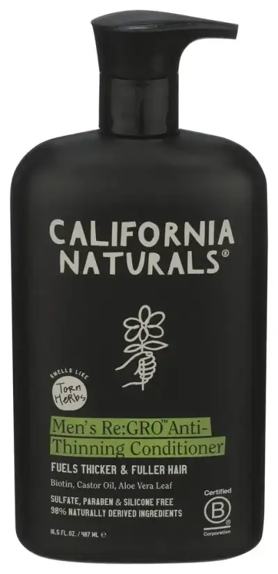 California Naturals Conditioner Mens Hr Thin