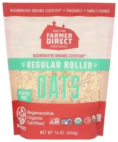 Farmer Direct Organic Oats Rolled Regular Roc