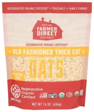 Farmer Direct Organic Oats Old Fashioned Roc