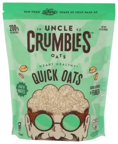 Uncle Crumbles Oats Quick Gf