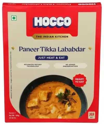 Hocco The Indian Kitchen Entree Paneer Tikka Lbdr