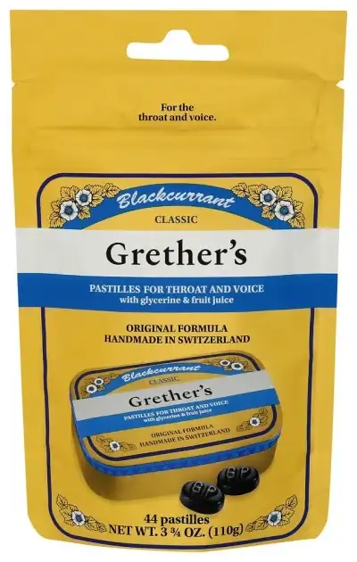 Grethers Lozenge Blkcurrnt Bag