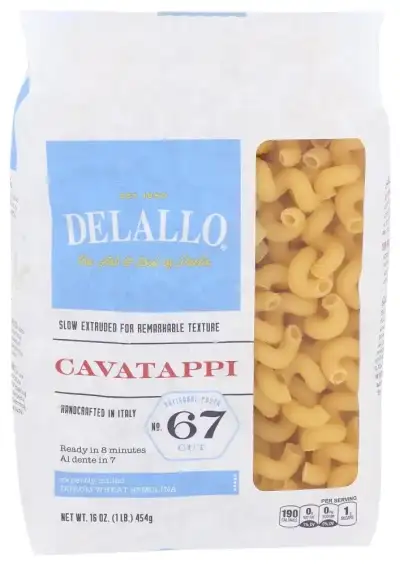 Delallo Pasta Bag Cavatappi
