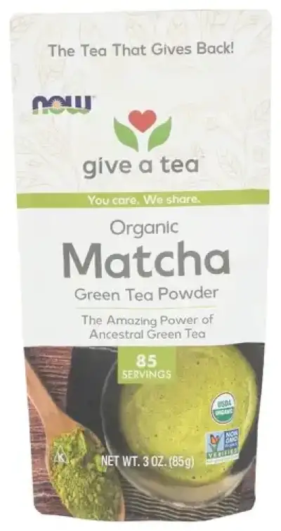 Now Give A Tea Tea Matcha Grn Powdr Org