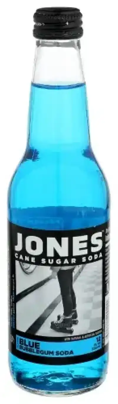 Jones Soda Blue Bubblegum