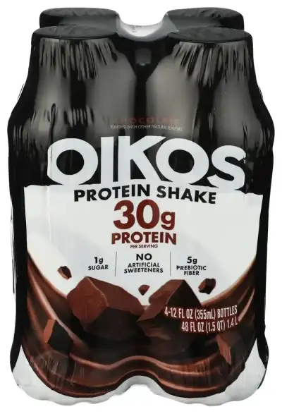 Oikos Prtn Shake Rtd Choc 4Pk