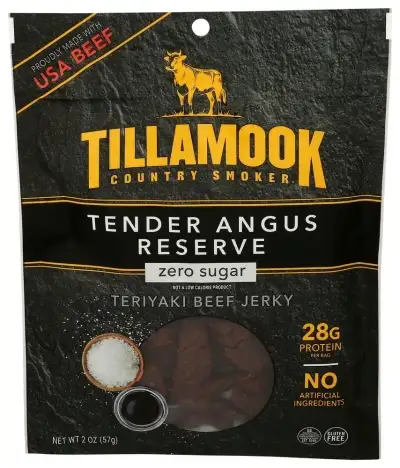 Tillamook Country Smoker Jerky Beef Angus Teryaki