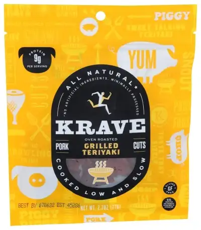 Krave Jerky Pork Grld Swt Tryki