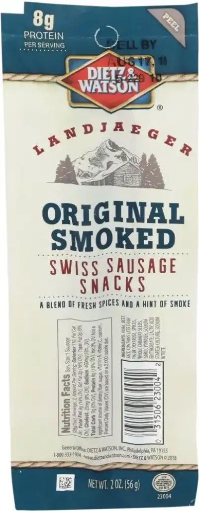 Dietz And Watson Salami Lanjager Otg